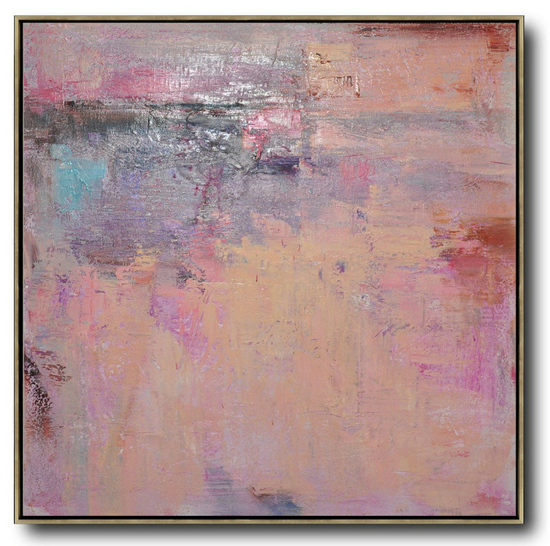 Original Painting Hand Made Large Abstract Art,Oversized Contemporary Art,Hand Painted Original Art,Nude,Blue,Purple,Pink.etc